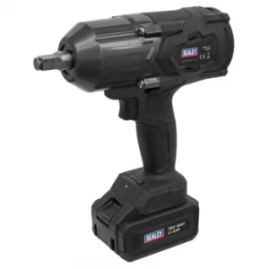 Image of Cordless Impact Wrench 18V 4AH Li-ion 1/2" Sq Drive