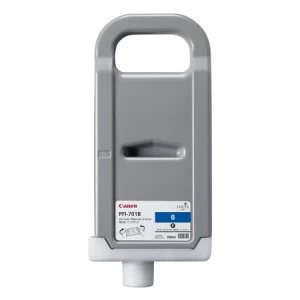 Image of Canon PFI701B Blue Ink Cartridge