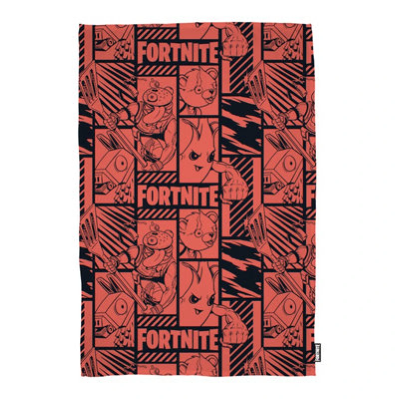Image of Fortnite Fortnite Clutch Fleece Blanket Red unisex 100x150cm