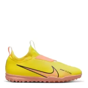 Image of Nike Mercurial Vapor Academy Junior Astro Turf Trainers - Yellow