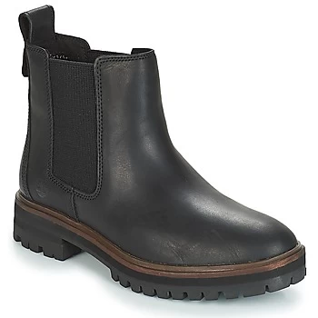 Image of Timberland London Square Chelsea womens Mid Boots in Black,4,5