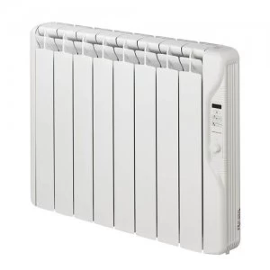 Image of Elnur 1kW 24 Hour Digital 8 Module Oil Filled Electric Panel Radiator Heater