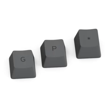 Image of Glorious PC Gaming Race GPBT Keycaps - 114 PBT Keycaps ANSI US-Layout Black Ash (GLO-KC-GPBT-B)