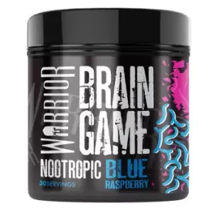 Image of Warrior Brain Game - Blue Raspberry 30 Servings 360g Vitamins & Minerals Supplements