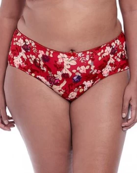 Image of Goddess Kayla Red Floral Full Briefs