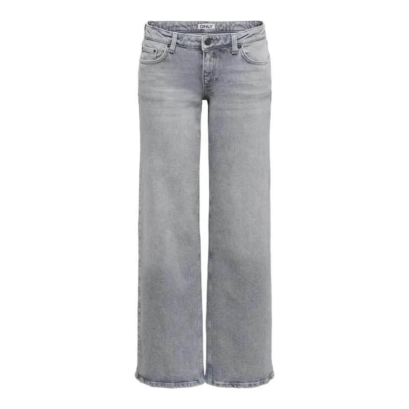 Image of Only Womens wide leg jeans Only Juicy Gris Female 29x30