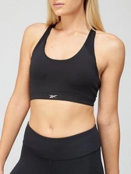 Image of Reebok Workout Ready Padded Bra - Black