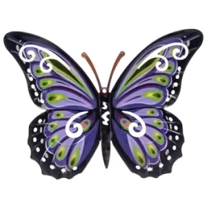 Image of Colourful Butterfly Large Purple