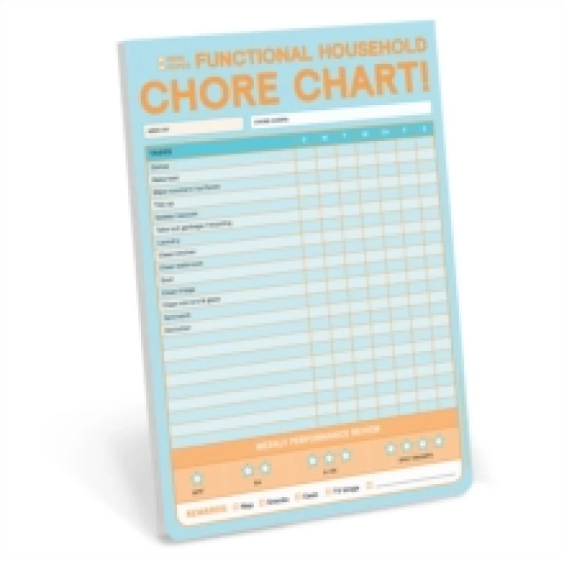Image of Knock Knock Chore Chart Big & Sticky Notepads Other printed item