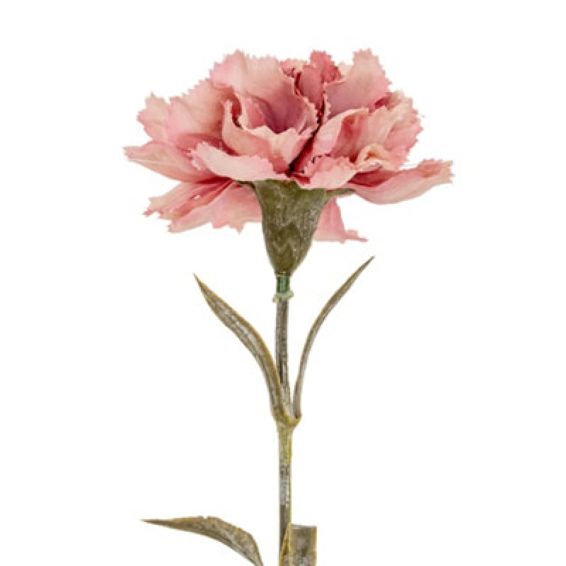 Image of Hill Interiors Carnation Artificial Flower Pink (One Size)