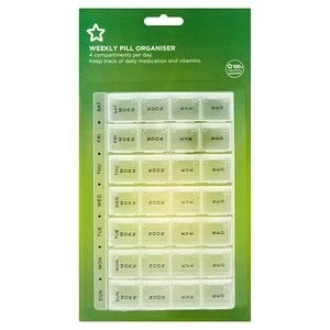 Image of Superdrug Pill Box Weekly Organiser