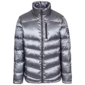 Image of Trespass Mens Gene DLX Down Jacket (M) (Pewter Grey)