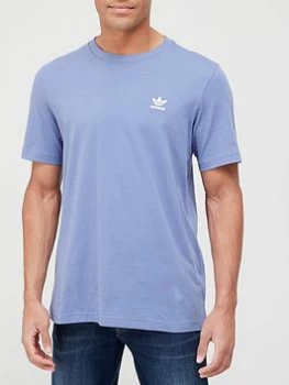 Image of adidas Originals Essential T-Shirt - Violet, Violet, Size XL, Men