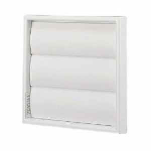 Image of Zexum 100mm White Gravity Flap Terminal Vent