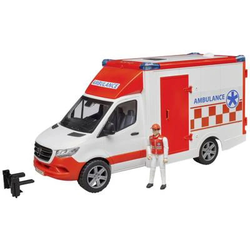 Image of Bruder bruder MB Sprinter Ambulance with driver 02676