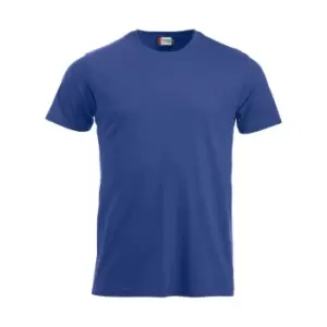 Image of Clique Mens New Classic Melange T-Shirt (L) (Blue)
