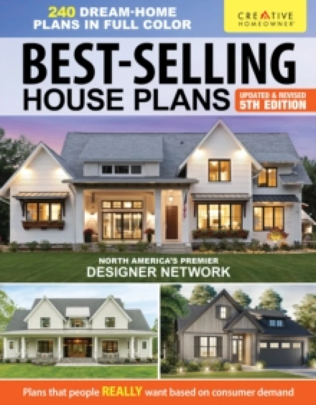 Image of Best-Selling House Plans, Updated & Revised 5th Edition : Over 240 Dream-Home Plans in Full Color Paperback / softback