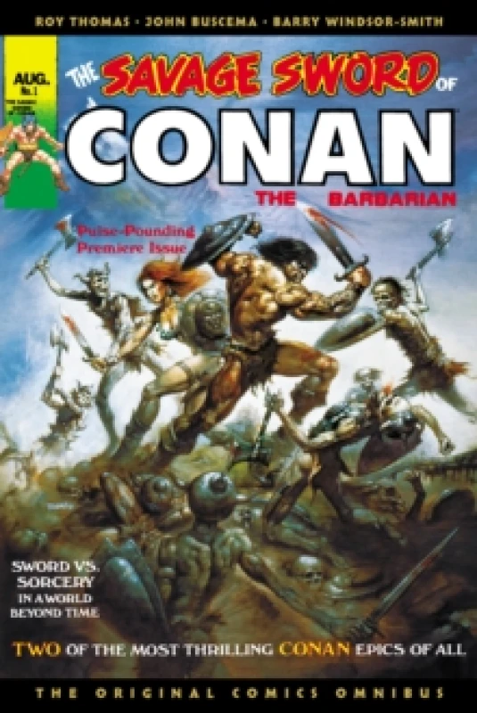 Image of The Savage Sword of Conan: The Original Comics Omnibus Vol.1 Hardback