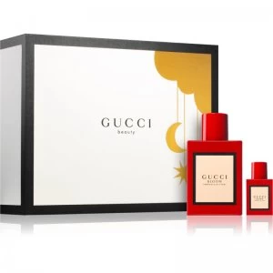Image of Gucci Bloom Ambrosia di Fiori Gift Set 50ml Eau de Parfum + 5ml Eau de Parfum