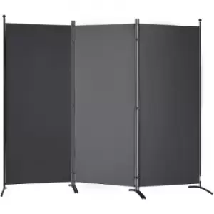 Image of VEVOR Room Divider, 6.1 ft Room Dividers and Folding Privacy Screens (3-panel), Fabric Partition Room Dividers for Office, Bedroom, Dining Room, Study
