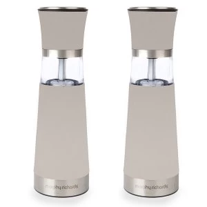 Image of Morphy Richards Anti-Gravity Salt and Pepper Mills - Grey