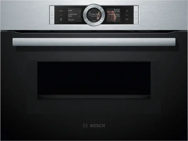 Image of Bosch CMG656BS1 45L Built In Compact Oven Microwave