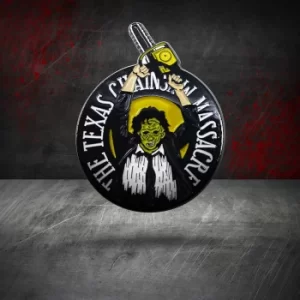 Image of Texas Chainsaw Massacre Limited Edition Pin Badge