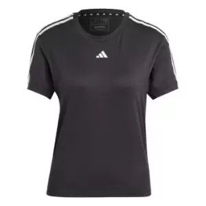 Image of adidas AEROREADY Train Essentials 3-Stripes T-Shirt Women - Black