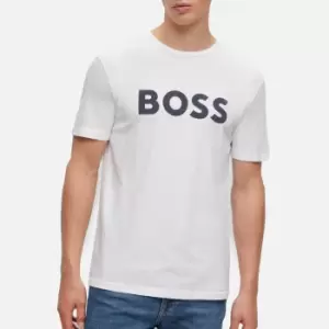 Image of BOSS Orange Mens Thinking T-Shirt - White - M