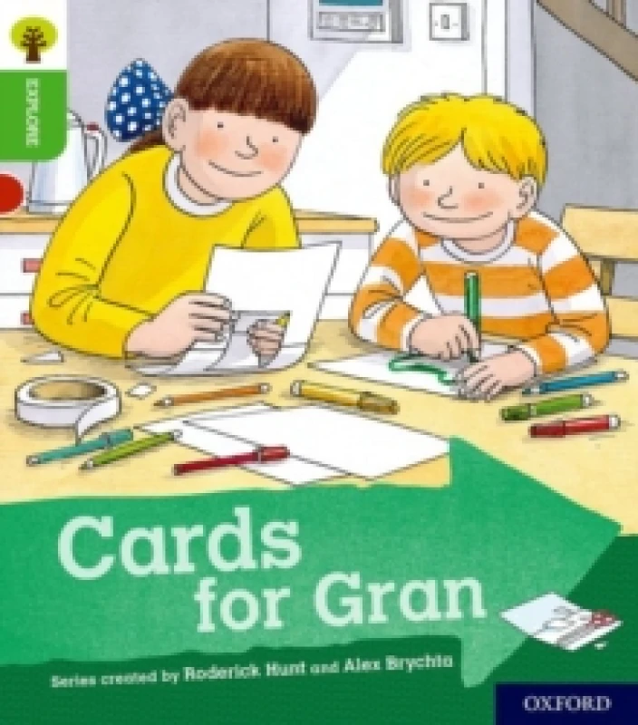 Image of Roderick Hunt Oxford Reading Tree Explore with Biff, Chip and Kipper: Oxford Level 2: Cards for Gran Book Multi unisex