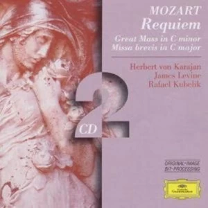 Image of Requie/Great Mass in C Minor - Wolfgang Amadeus Mozart by Wolfgang Amadeus Mozart CD Album