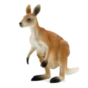 Image of ANIMAL PLANET Wildlife & Woodland Kangaroo Toy Figure, Three Years and Above, Multi-colour (387022)