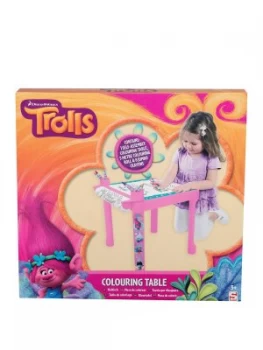 Image of Dreamworks Trolls Colouring Table