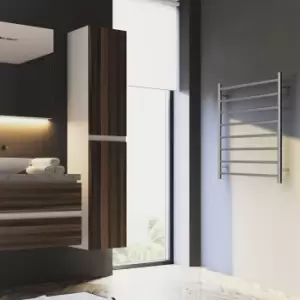 Image of 8 Bar Heated Ladder Towel Rail - Anise