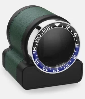 Image of Scatola del Tempo Watch Winder Rotor One Green Batman Bezel