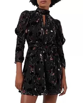 Image of French Connection Guthern Floral Burnout Mini Dress