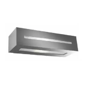 Image of Forlight Alfil - Outdoor Wall Light Urban Grey 1x E27 IP44