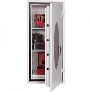 Image of Phoenix Fire & S2 Security Safe with Key Lock SS1193K 78L 950 x 440 x 450 mm White