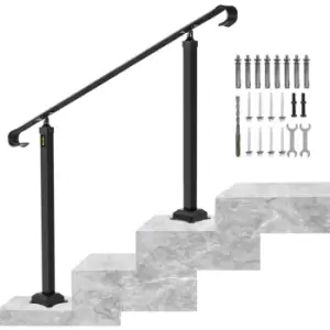 Image of VEVOR Outdoor Handrail Mobility Safety Rail Disability Adjustable Garden Step