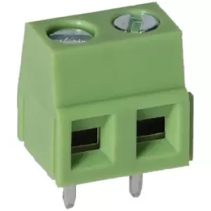 Image of TruConnect 211833 5.0mm 2 Way Low Profile Rising Clamp Terminal Block