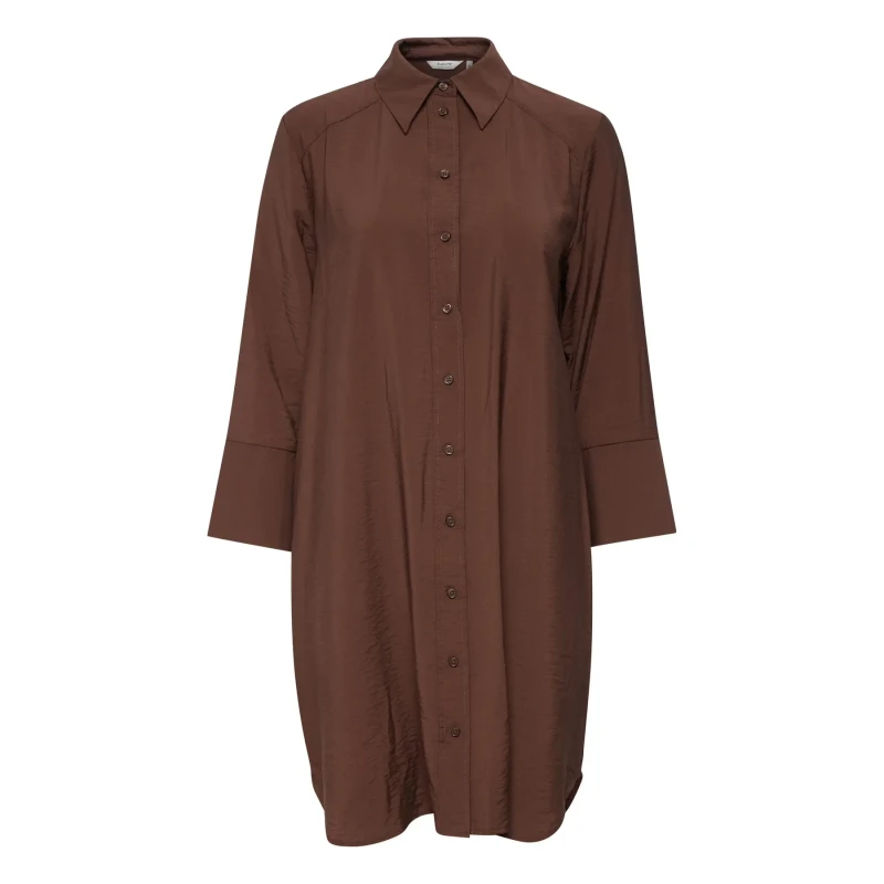 Image of b.Young Womens shirt dress b.young Gino Marron Female 38