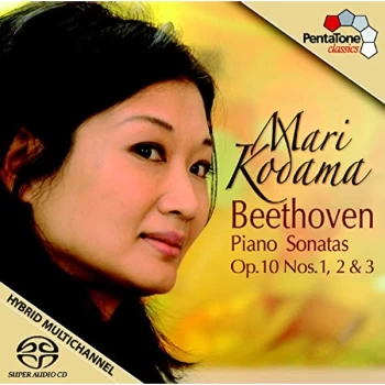 Image of Kodama - Beethoven: Piano Sonatas, Op. 10, Nos. 1, 2 & 3 CD