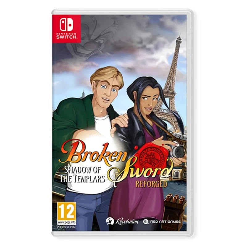Image of Broken Sword Shadow of the Templars Reforged Nintendo Switch Game