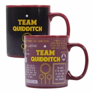 Image of Harry Potter - Team Quidditch Heat Change Mug