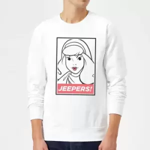 Image of Scooby Doo Jeepers! Sweatshirt - White - S