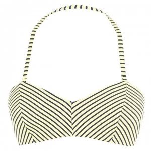 Image of Seafolly Overboard Bandeau Bikini Top - Limelight