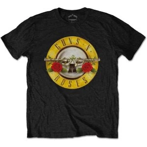 Image of Guns N' Roses - Classic Logo Kids 7 - 8 Years T-Shirt - Black