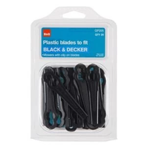 Image of BQ GP205 Plastic Lawnmower blade Pack of 20