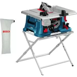 Image of Bosch GTS18V-216 18v BiTurbo Portable Table Saw 216mm x 30mm Bare + Leg Stand
