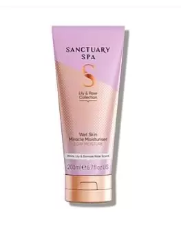 Image of Sanctuary Spa Lily & Rose Collection Wet Skin Miracle Moisturiser 200ml One Colour, Women